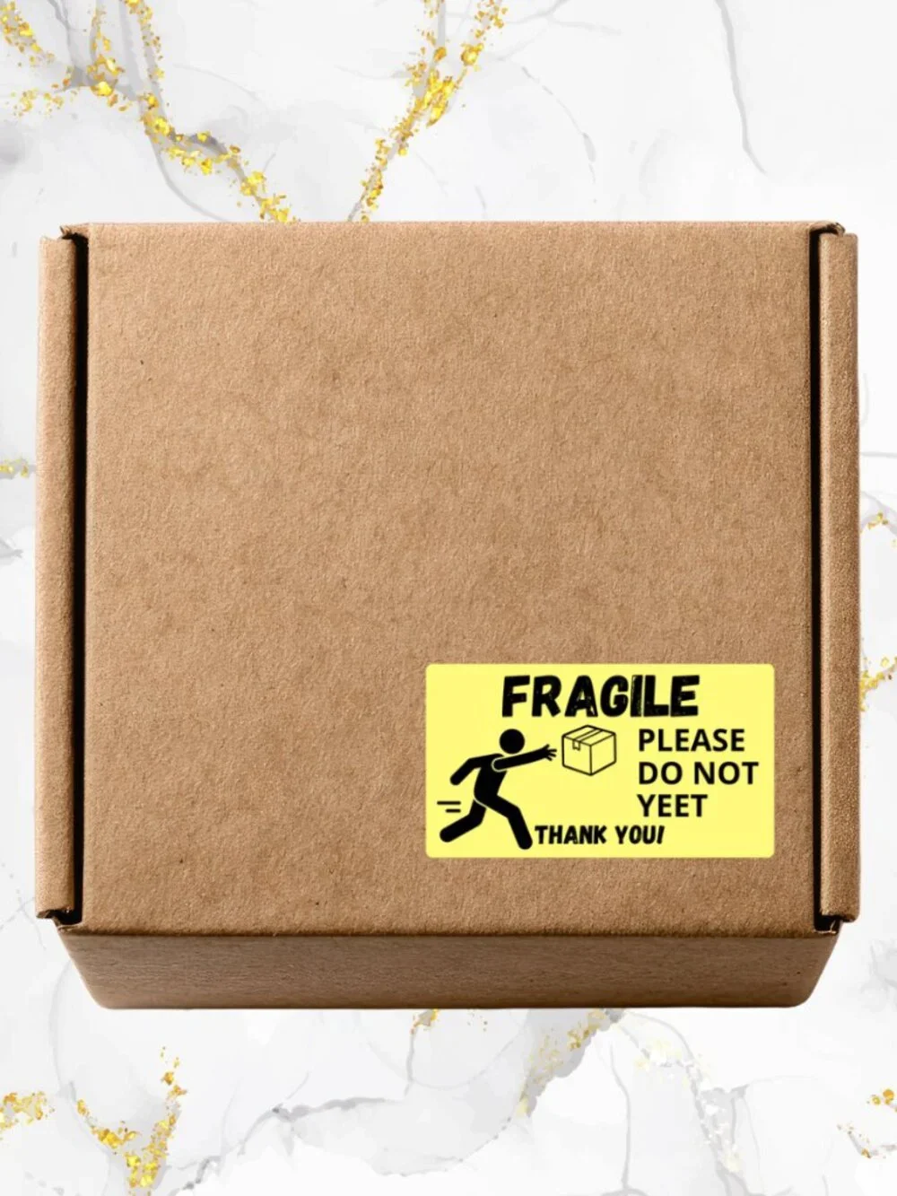 100 Fragile Stickers for Packaging | Small Business Labels